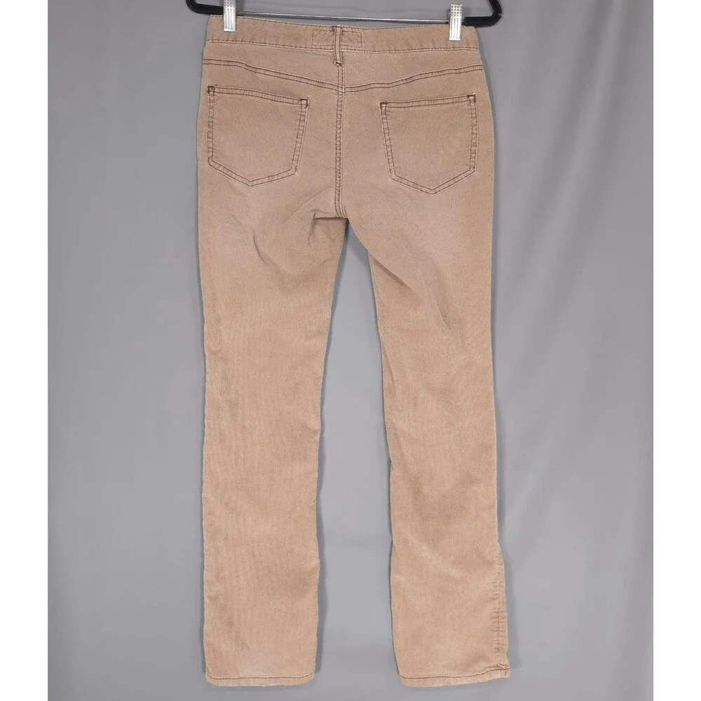 ANTHROPOLOGIE PILCRO Corduroy 28 Skinny Pants Jeans Beige Stretch‎ Vintage Slim